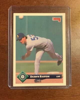 1993 Donruss Shawn Barton #53 Rookie RC - Image 1 of 2