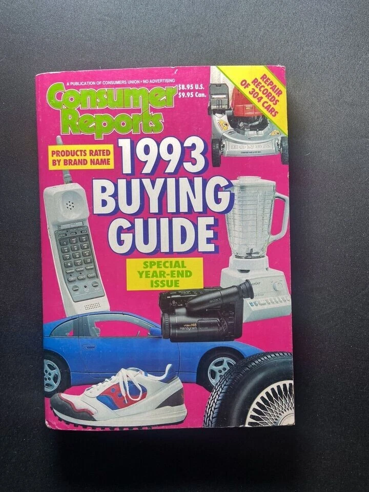 Consumer Reports 1993 Buying Guide Special Year End Issue - Image 1 of 1