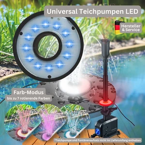 MAUK® LED Ring für Teichpumpen | Wasserdicht, Farbwechsel, IPX8 - Bild 1 von 7