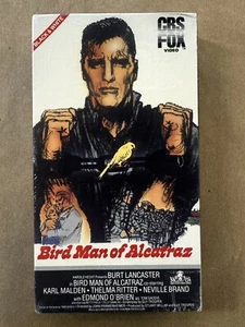 VHS — BIRD MAN OF ALCATRAZ/ Factory Sealed HTF - Picture 1 of 6