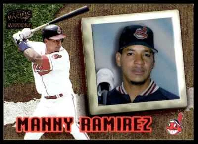 1998 Pacific Invincible Manny Ramirez Cleveland Indians #25 - Image 1 of 2