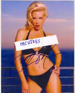 Barbara Moore SEXY handsigniertes signed 8x10 Foto COA #2 - Bild 1 von 1