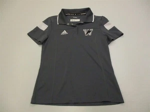 Nuevo Polo ADIDAS Para Mujer Talla XS Equipo Malla Gris/Blanco Frente a Presión  - Imagen 1 de 6