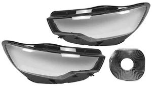 AUDI A6 C7 2011-2014 SCHEINWERFERGLAS SCHEINWERFER GLAS MIT KLEBER RECHTS LINKS - Bild 1 von 12