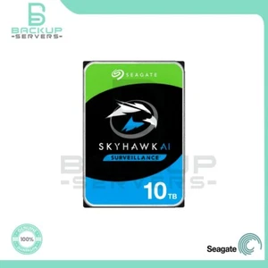 Disco duro SATA ST10000VE001 Seagate SkyHawk AI 10 TB 6 Gbps 7,2 K RPM 256 MB 3,5" - Imagen 1 de 3