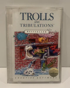 TROLLS And TRIBULATIONS Commodore 64 / Atari 800 800xl Used Disk - Picture 1 of 11