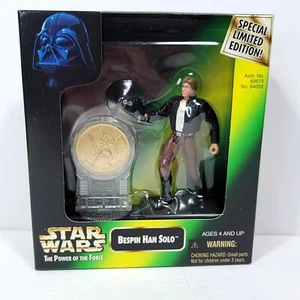 Kenner Star Wars POTF Han Solo Bespin with Millennium Coin Power of the Force - Picture 1 of 4