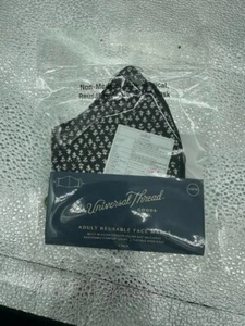 Universal Thread Womens 2pk Fabric Face Mask Black Formal - Picture 1 of 2