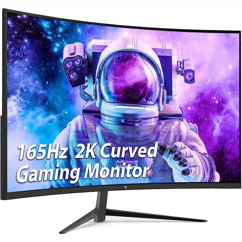 Z-EDGE UG27Q 27" 2K 2560x1440 QHD 165Hz 1ms Curved Gaming Monitor, FreeSync - Image 1 of 4