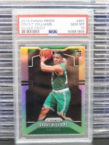 2019-20 Prizm Grant Williams Silver Prizm Rookie RC #267 PSA 10 Celtics
