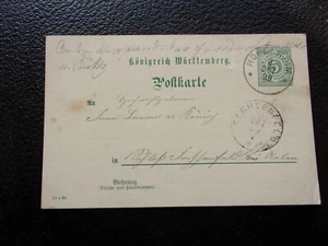ALLEMAGNE - carte entier 1899 (CY48)  - Picture 1 of 2