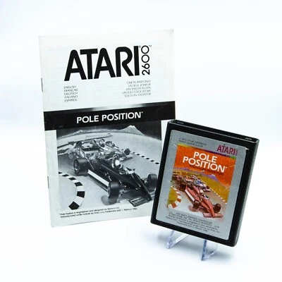 Pole Position Atari 2600 | Cartridge & Manual Only | Tested & Working - Image 1 of 3