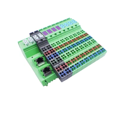 PHOENIX CONTACT  ILB PN 24 DI16 DIO16-2TX I/O-Modul 2878146 -unused- - Bild 1 von 4