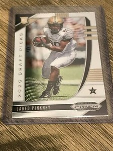 Jared Pinkney 2020 Panini Prizm Draft Picks Rookie Card #137