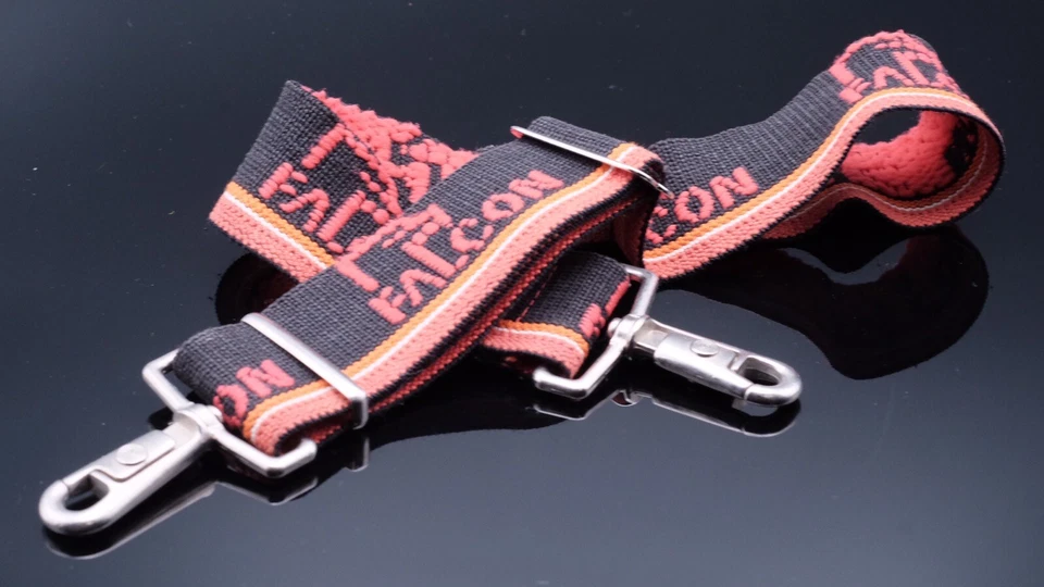 Falcon Black and Red Camera Strap 26” X2”Excellent Condition - Image 1 of 3