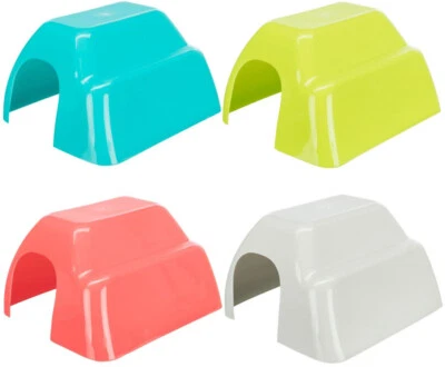 TRIXIE SMALL ANIMAL HOUSE GUINEA PIG RAT MICE CAGE HUTCH HIDE HOUSE 4 COLOURS - Image 1 of 4