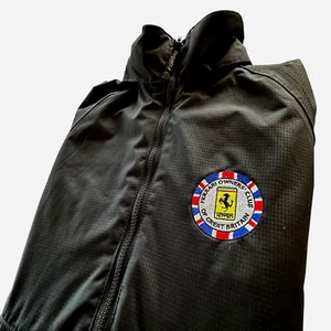 Ferrari Owners of Great Britain Jacket Regatta Hydrafor Mens M 10 UK Black Zip - Picture 1 of 13