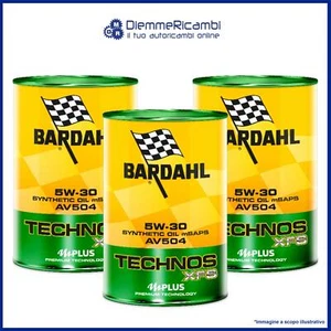 3 LT OLIO MOTORE BARDAHL TECHNOS XFS AV504 5W30 - 3 litri - Foto 1 di 2