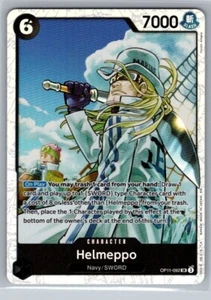 Helmeppo SR OP11-092 A Fist of Divine Speed One Piece CCG - Imagen 1 de 1