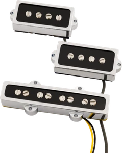 Genuine Fender American Cobalt Chrome P/J Bass Pickup Set, 099-2377-000 - Picture 1 of 1