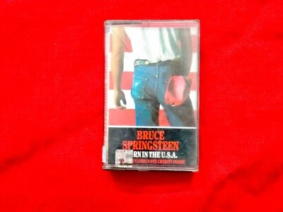 Bruce Springsteen Born In The Usa RARE orig Cassette tape INDIA indian - Image 1 of 4