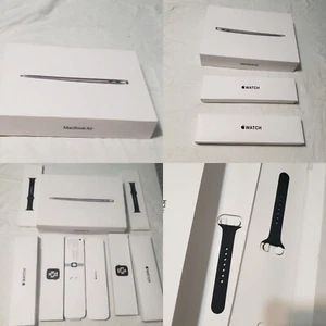 1 Apple A2179 MacBook Air 13" Box, 2 Apple Watch SE with Bands *EMPTY BOXS ONLY* - Picture 1 of 17