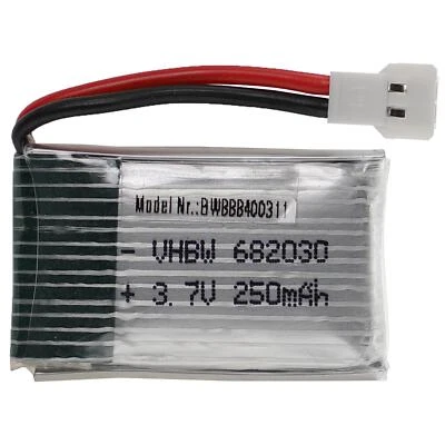 RC Akku Modellbau XH 2.54 2P 250mAh 3,7V - Bild 1 von 3