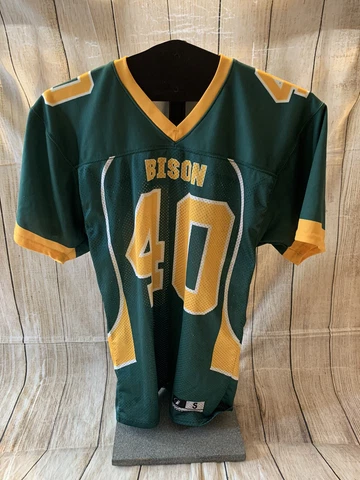 NDSU North Dakota State University Bison #40 Jersey Adult Men's SMALL Alleson Cover