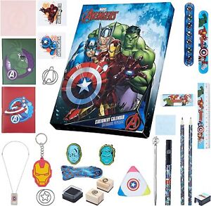 Marvel Advent Calendar 2021, Kids Stationary Advent Calendars with 24 Gifts