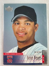 2002 Upper Deck Minor League Baseball Card#167-Rene Reyes, Carolina Mudcats