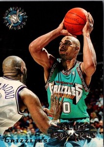 1995 Stadium Club Members Only Blue Edwards #240 Vancouver Grizzlies