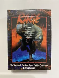 Rage TCG Edizione Limitata Starter Deck Lupo Mannaro The Apocalypse CCG 1995 NUOVO! - Foto 1 di 2
