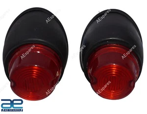 Juego de luces traseras con bombilla 12v para estuche tractor International D2015 D514 NUEVO - Imagen 1 de 8