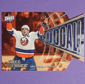 JOHN TAVARES 2015-16 UD Full Force Goooal #GJT New York Islanders - Picture 1 of 2