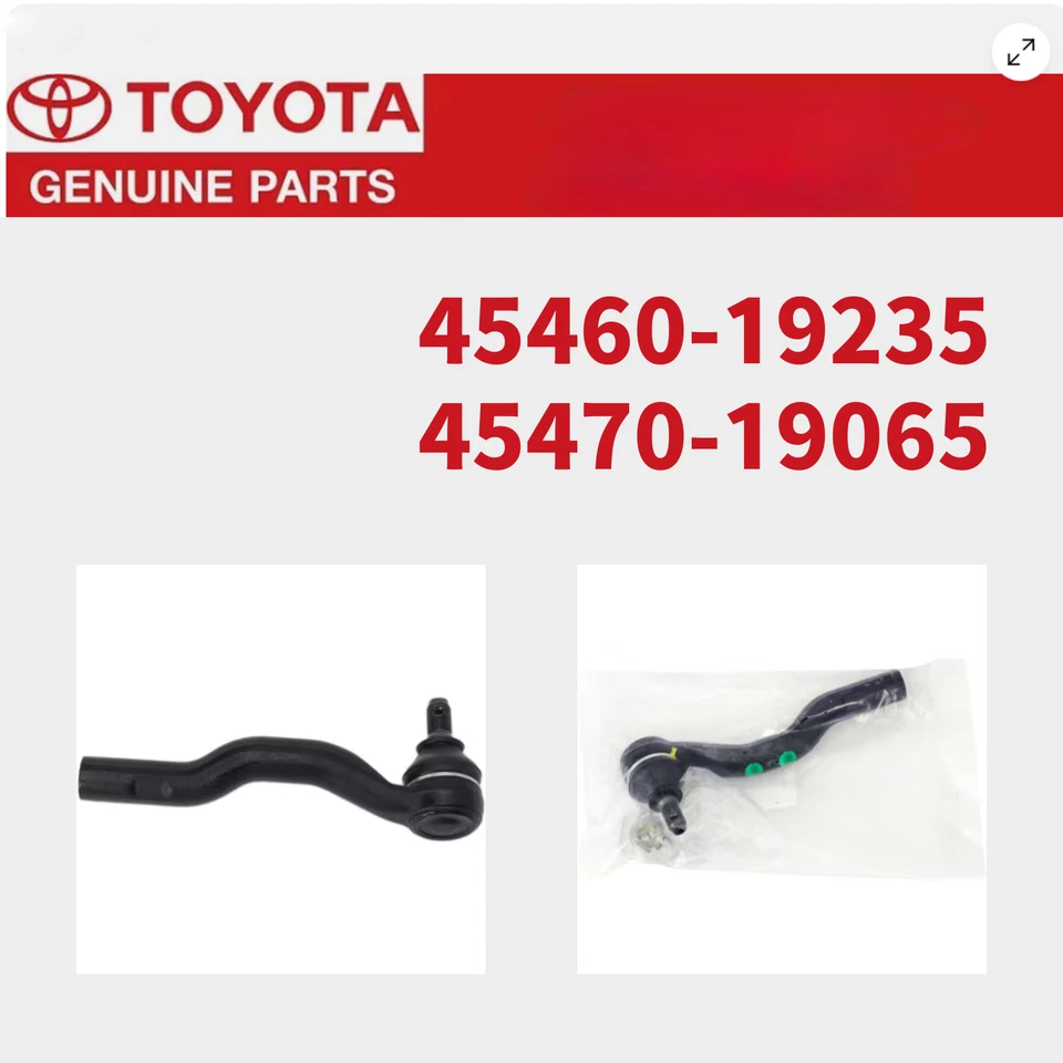 TOYOTA Genuine Supra JZA80 MK4 LEXUS Soarer SC300 SC400 Tie Rod End Rh & Lh SET Foto 1 de 1