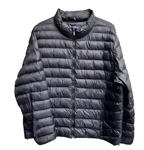 Chaqueta acolchada negra Polo Ralph Lauren 4XT/4TGL para hombre - Imagen 1 de 4