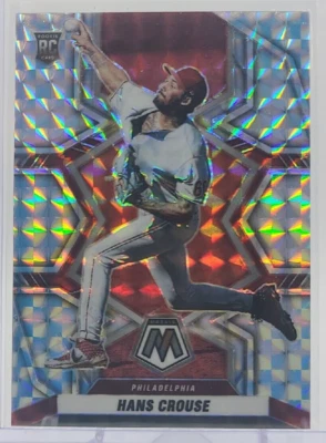 2022 Panini Mosaic Base Mosaic Prizm #236 Hans Crouse RC - Philadelphia Phillies - Image 1 of 2
