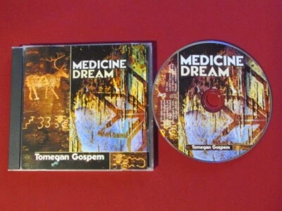 MEDICINE DREAM TOMEGAN GOSPEM CD AUTOGRAPHED ABORIGINAL FOLK NATIVE AMERICAN OOP - Image 1 of 4