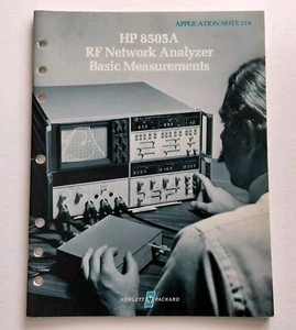 HP 8505A RF Network Analyzer Basic Measurements Application Note 219 1977 - Picture 1 of 10