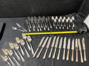 Paul Revere Community Plate 46 pieces silverplate flatware set - nice! Oneida - Picture 1 of 15