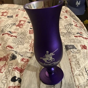 MEDIEVAL TIMES PURPLE GOBLET - Picture 1 of 6