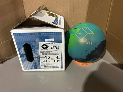 NEW 15LB Brunswick Prism Solid Bowling Ball 1010 - Image 1 of 3