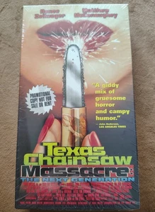 TEXAS CHAINSAW MASSACRE Next Generation VHS 2003 Promo Only STILL FACTORY SEALED - Imagen 1 de 3