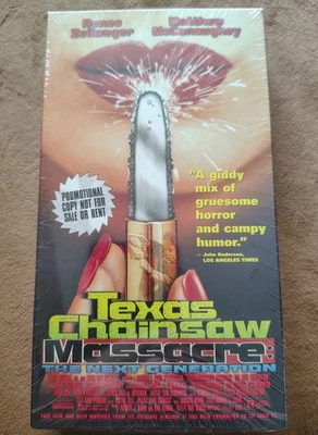 TEXAS CHAINSAW MASSACRE Next Generation VHS 2003 Promo Only STILL FACTORY SEALED - Image 1 of 3