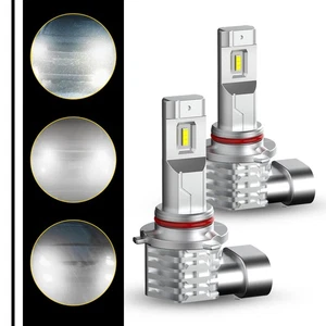 2PC AUXITO 9140 9145 H10 LED Xenon 6500K White Fog Driving Light DRL Bulb M4 USA - Picture 1 of 8
