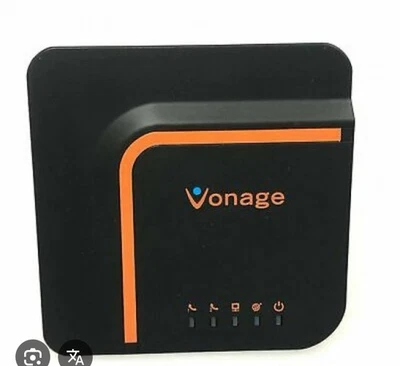 Vonage VDV22 VD Digital Phone Service Adapter Box Router DSL Dual Voice VOIP NEW - Image 1 of 4