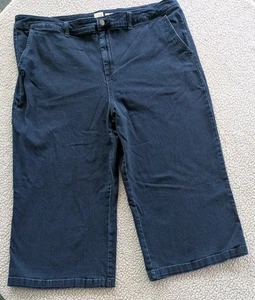 Jean Capris azul elástico A New Day pierna ancha 24W - Imagen 1 de 12