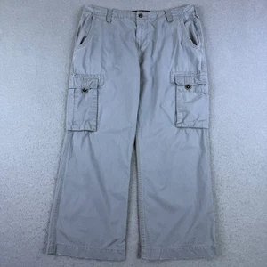 Vintage Steve & Barry's Herren Cargo Utility Hose grau 35x30 (36x27,5) Skater Y2K - Bild 1 von 9