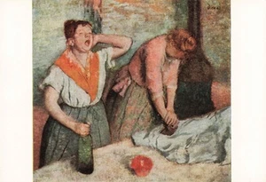 Degas, "The Ironers" Louvre, , Paris 4x 6 unbespielt - Bild 1 von 2