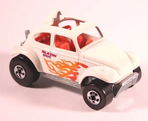 Hotwheels 1984 Baja Bug en blanco y paredes negras 5907 ~ ¡Bonito! - Imagen 1 de 6